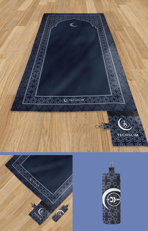 Tapis de prière de poche
