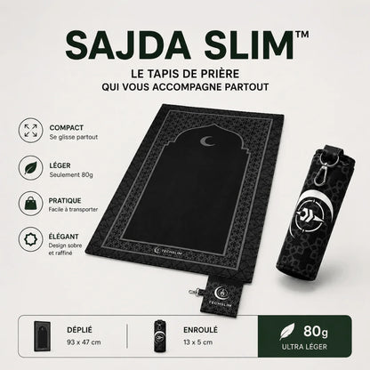 Tapis de prière compact | Sajda Slim