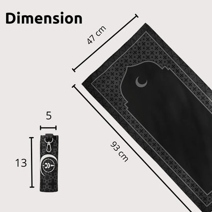 Tapis de prière compact | Sajda Slim