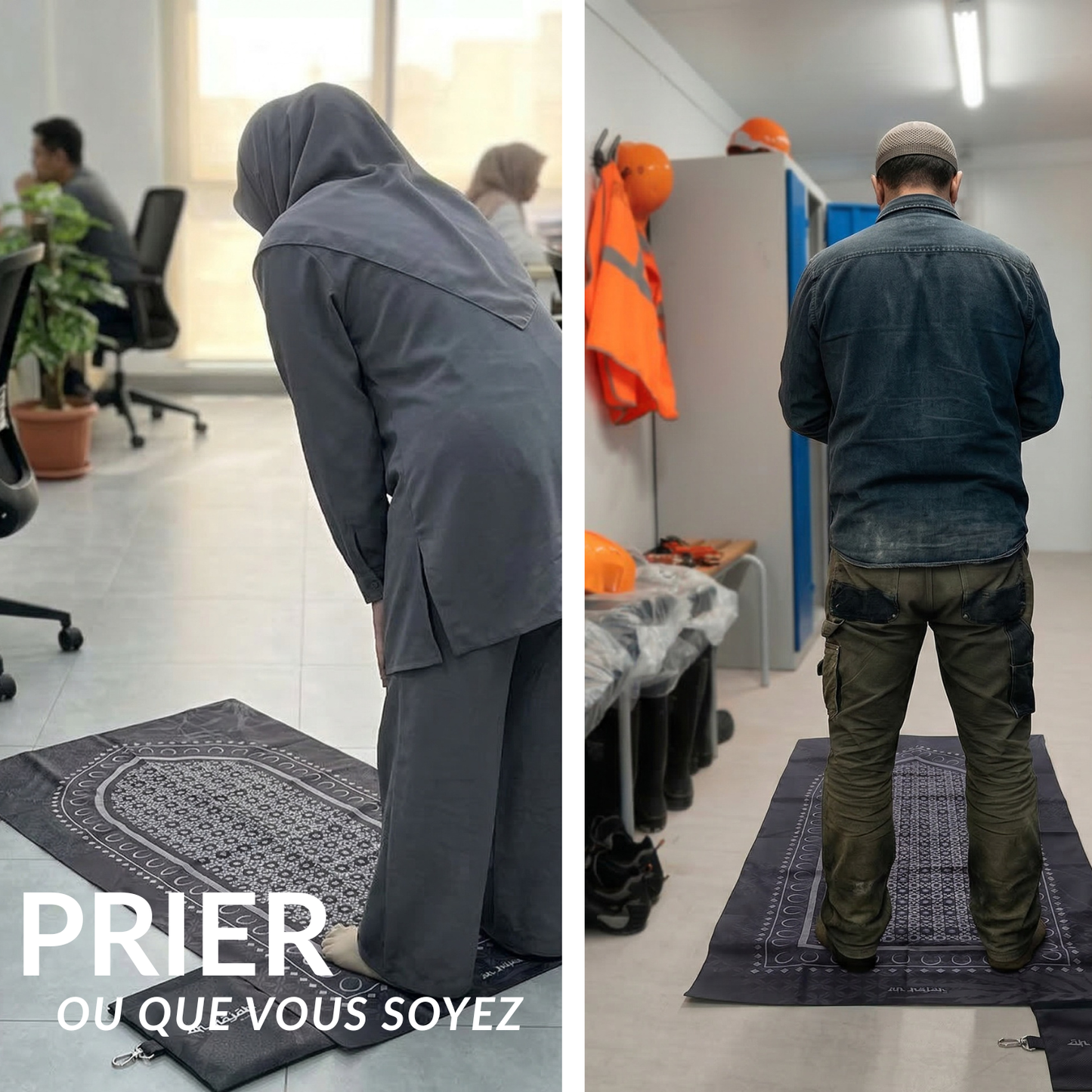 Tapis de prière compact | Sajda Slim